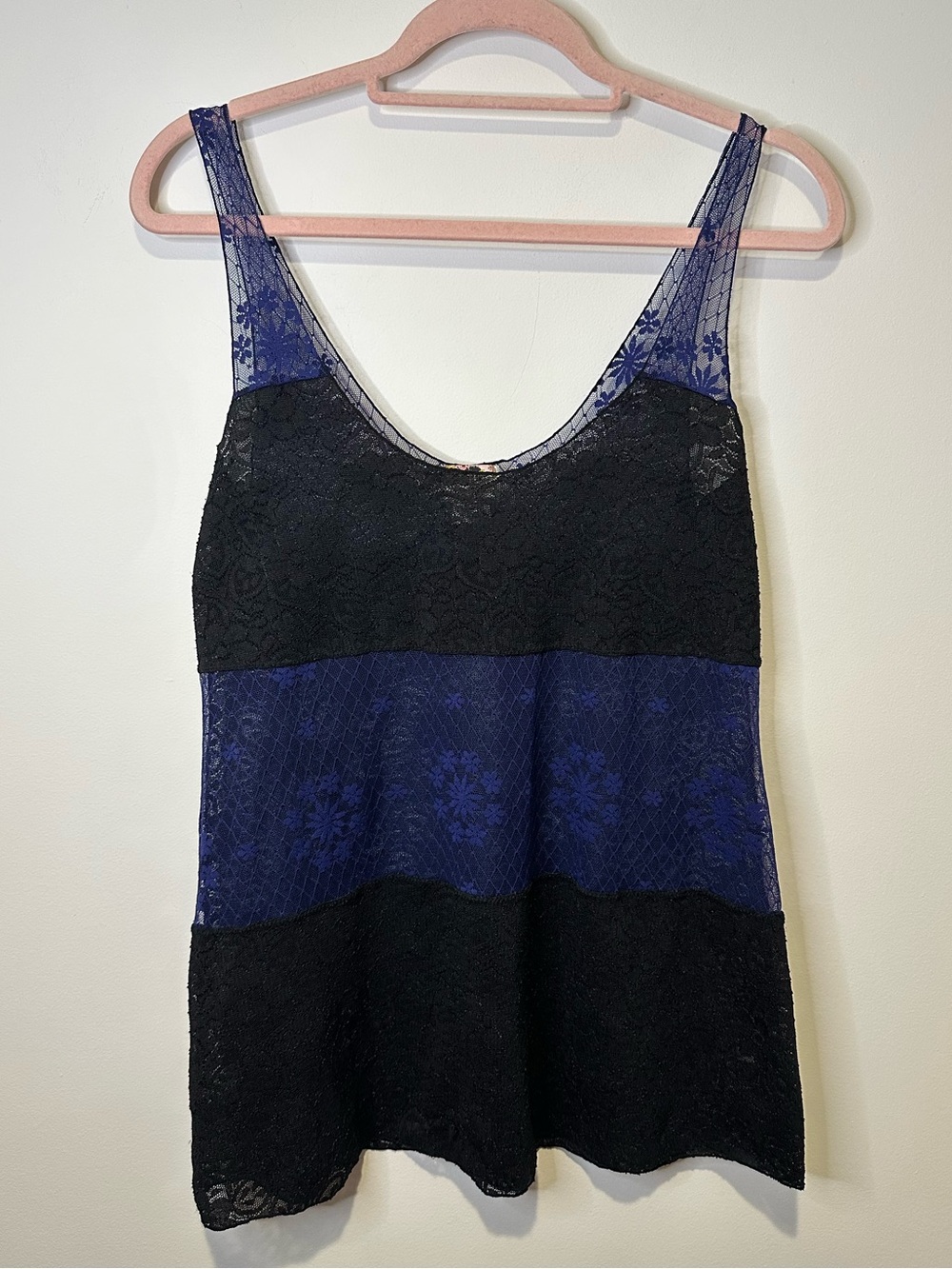 intimately free people lace tank top size medium